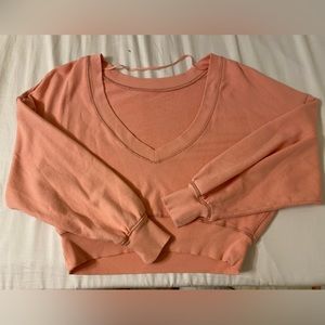 Free people cropped sweater